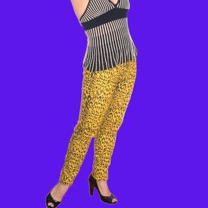 Nolita Leopard Animal Print Skinny Denim Legging